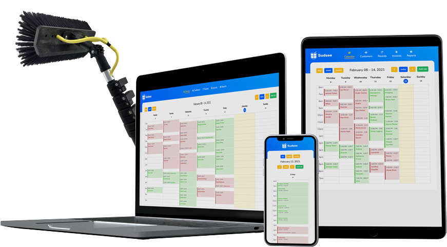 Sudsee demo on multiple devices